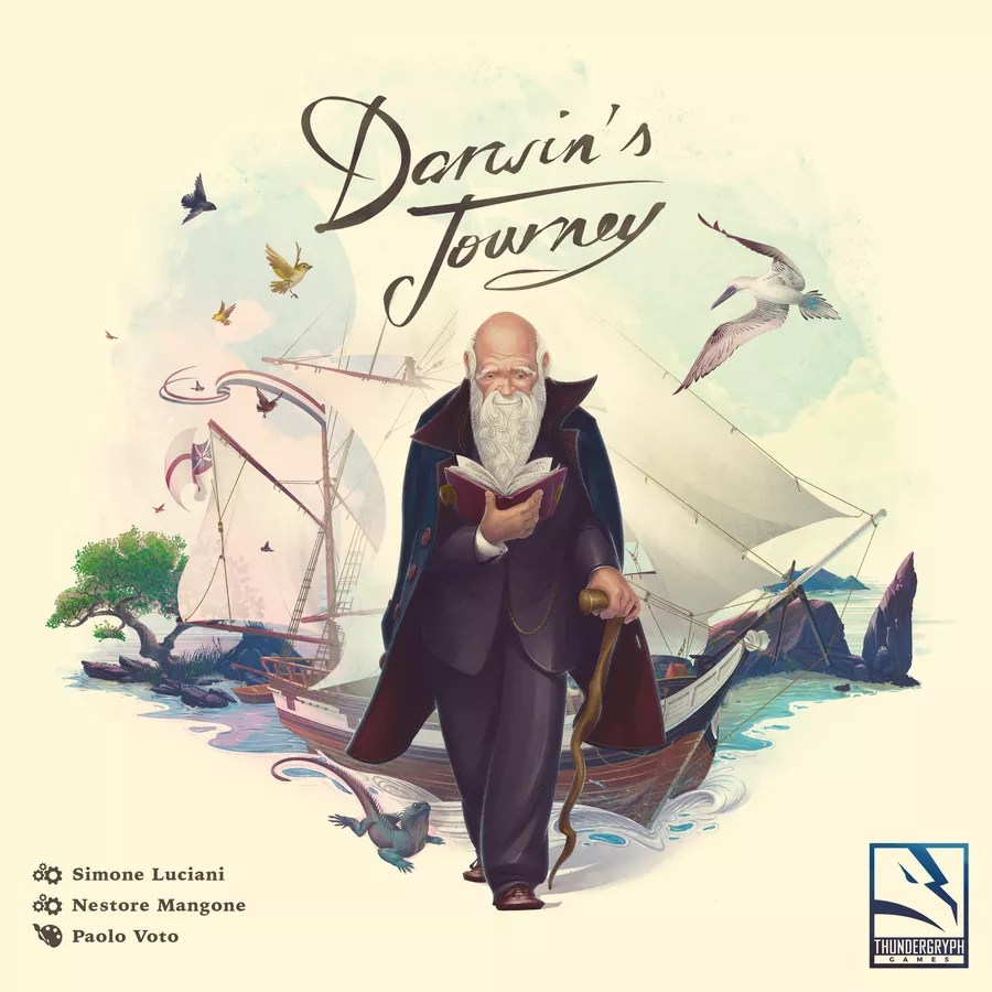 Front Box from Darwin's Journey - created by Thundergryph Games
